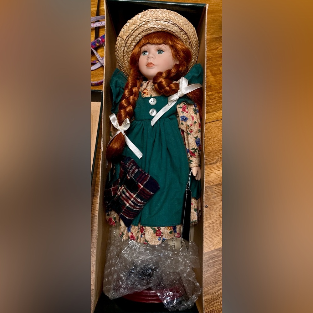 Catherine Karnes Munn Anne of Green Gables Doll 16” LE #299/1000 NIB - Picture 1 of 8